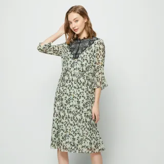 【KERAIA 克萊亞】金風玉露秋意雪紡上衣(兩色；M-XXL) 歷史價格詳細信息