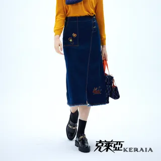 【KERAIA 克萊亞】抽象畫作幾何線條長洋裝 歷史價格詳細信息