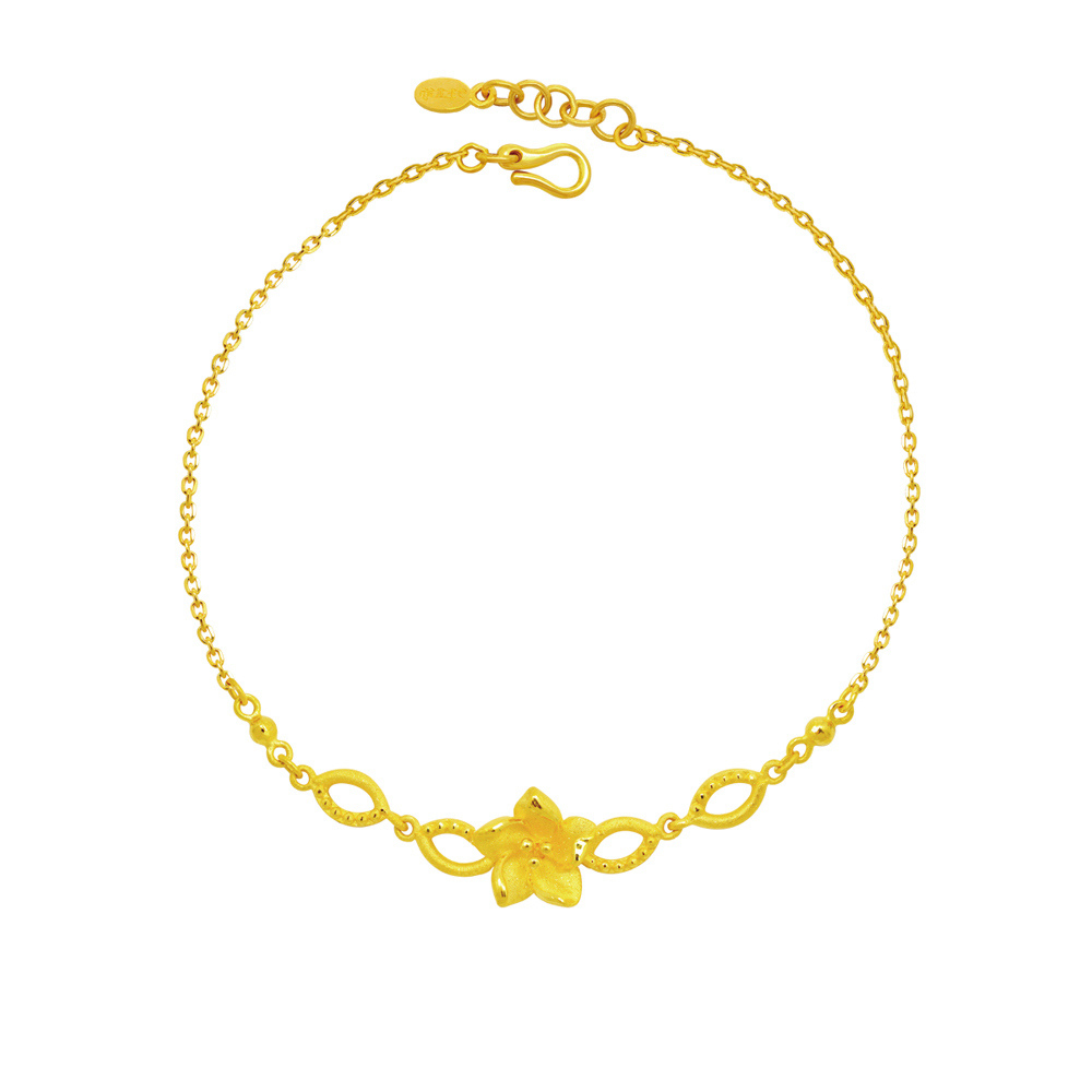 【今生金飾】愛漫漫手鍊 黃金手鍊 歷史價格詳細信息