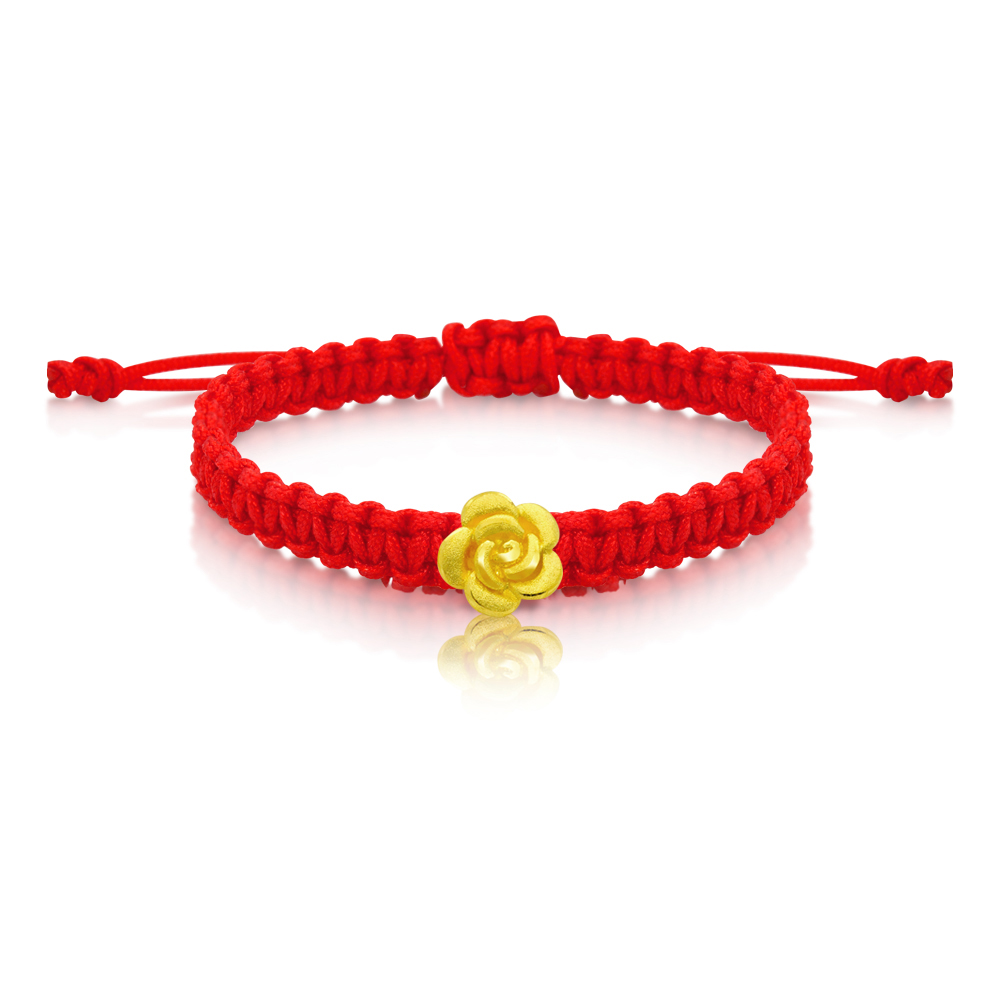 今生金飾 繡球花(大) 黃金手繩 歷史價格詳細信息