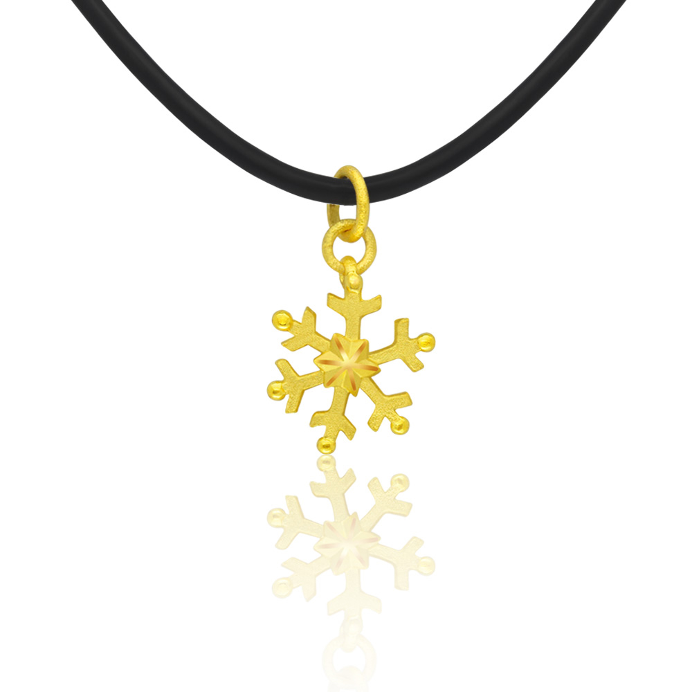 【今生金飾】雪之戀系列黃金配飾(黃金耳環墜飾) 歷史價格詳細信息