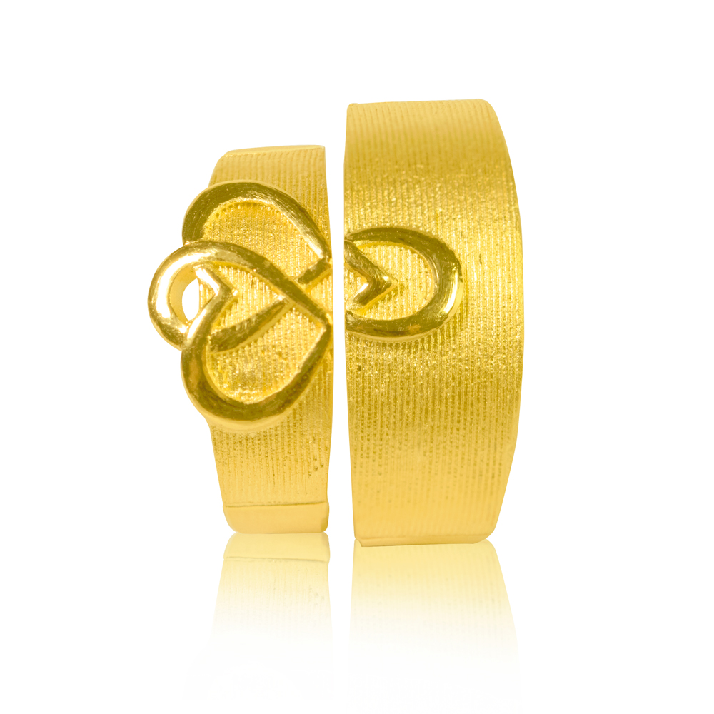 今生金飾 愛如意對戒 純黃金對戒款 歷史價格詳細信息