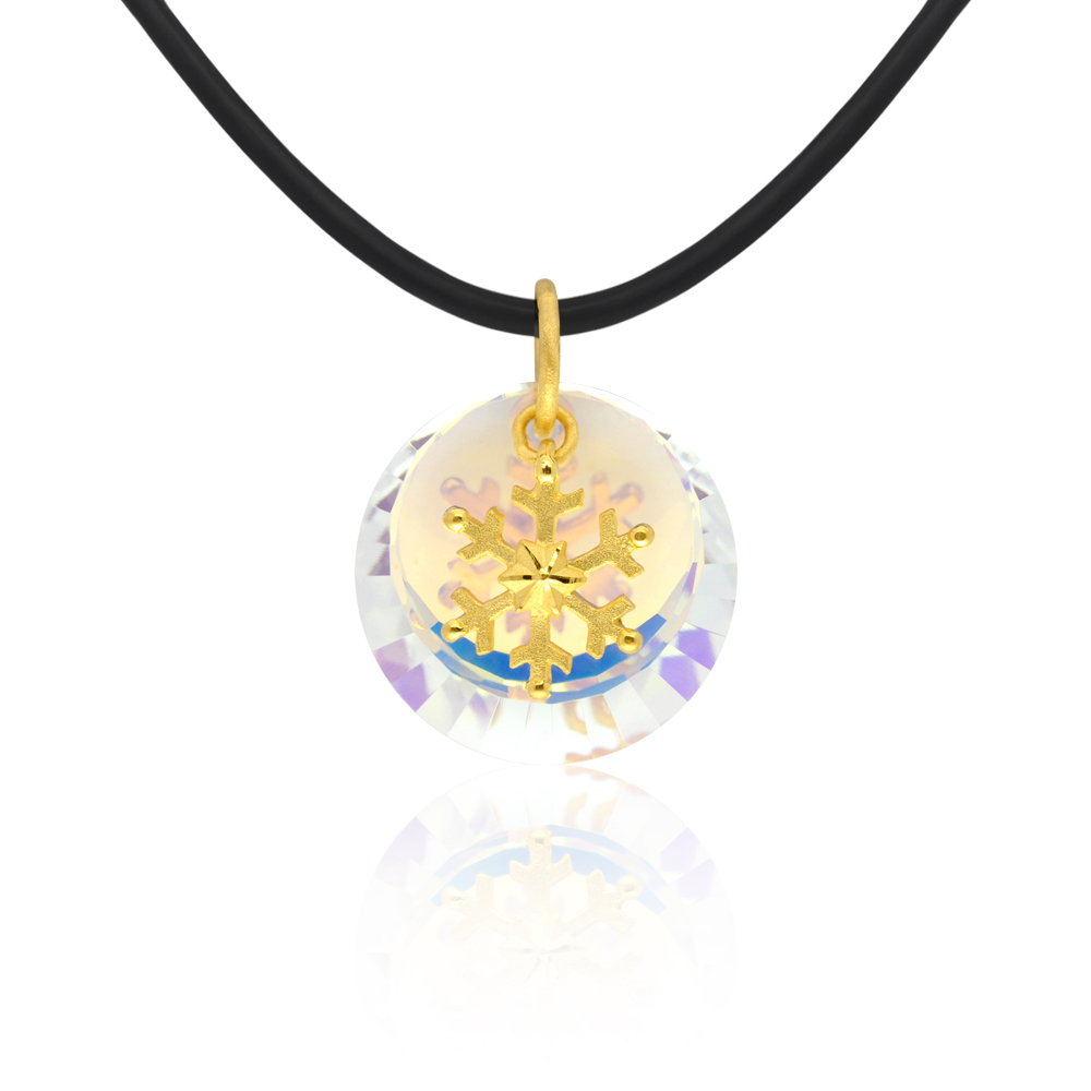 【今生金飾】雪之戀系列黃金配飾(黃金耳環墜飾) 歷史價格詳細信息