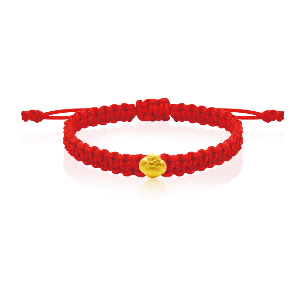 今生金飾 好柿多手繩 黃金彌月串珠手繩 歷史價格詳細信息