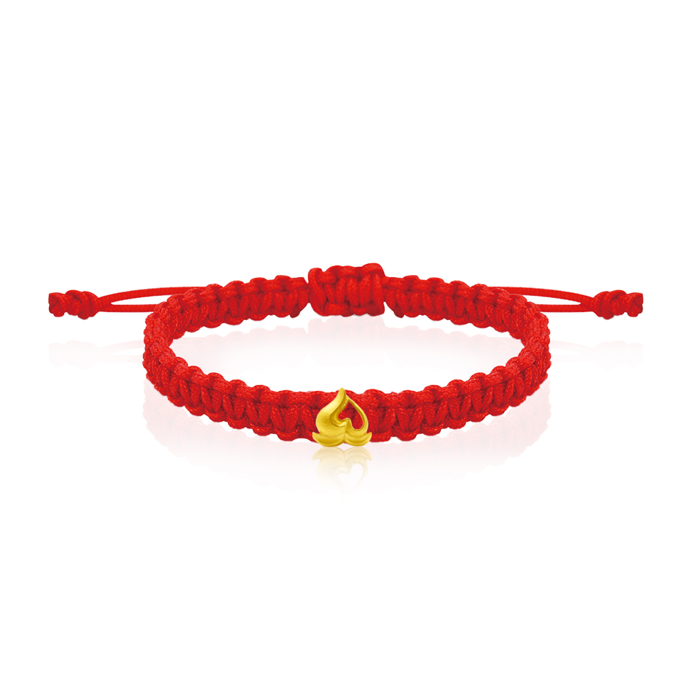 今生金飾 好柿多手繩 黃金彌月串珠手繩 歷史價格詳細信息