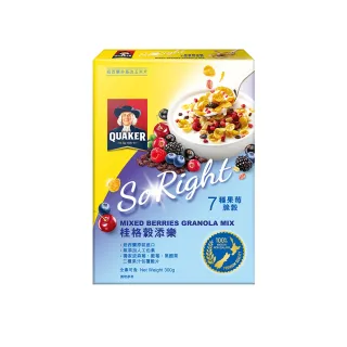 桂格 穀添樂系列 濃郁花生/綜合堅果/7種果莓/榛果可可/黑醋栗莓果/奇異果脆穀 300g/袋 全新口味 蝦皮直送 歷史價格詳細信息
