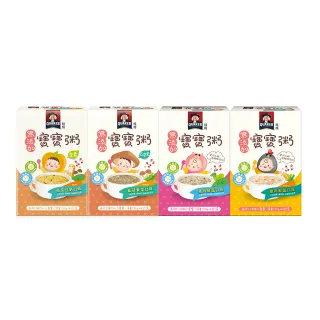 QUAKER 桂格 無添加寶寶粥150gx4包/盒 任選1盒(鮭魚鮮蔬/牛肉番茄/干貝雞肉) 歷史價格詳細信息