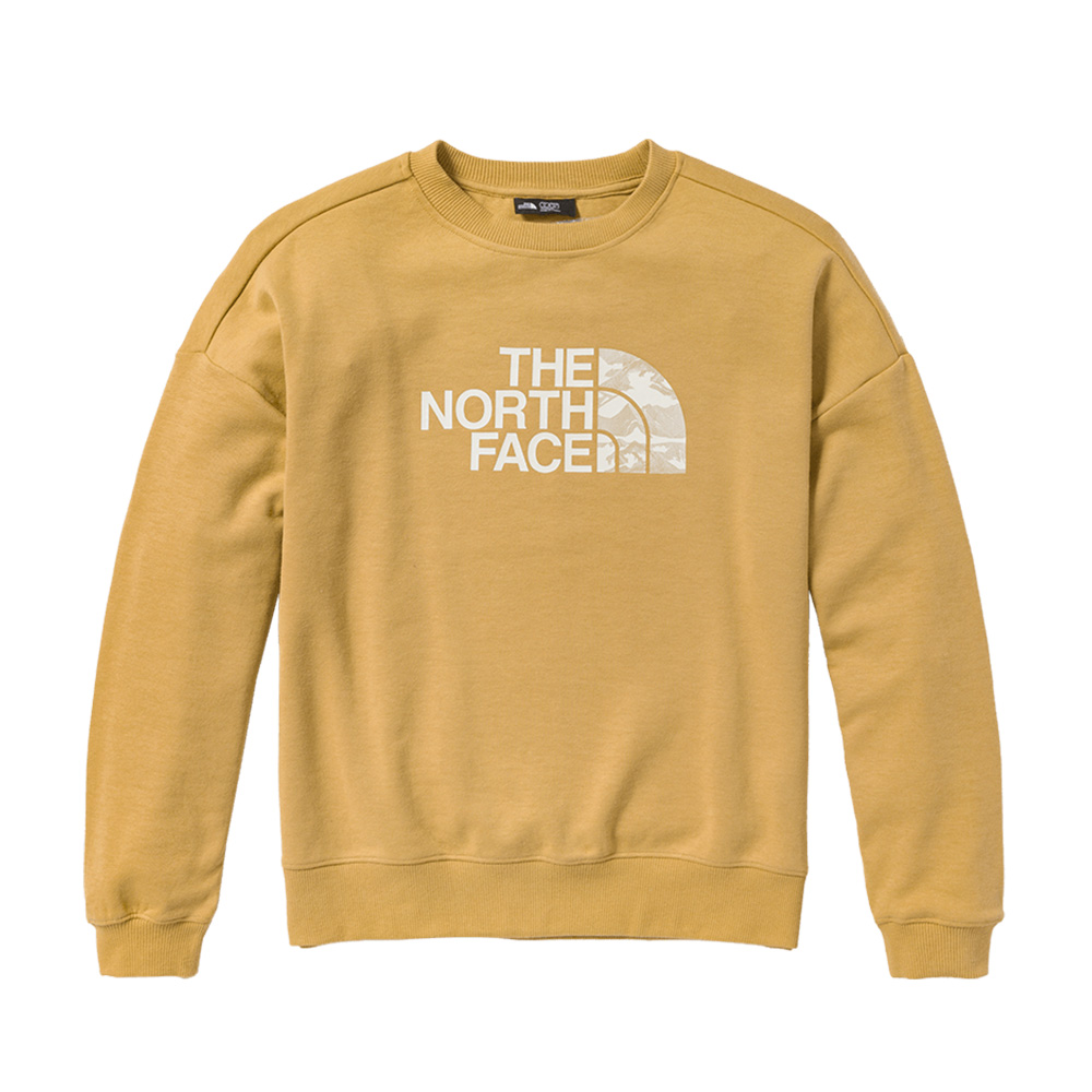 The North Face北面女款棕色胸前刺繡保暖連帽抓絨外套｜7QSJZSF 歷史價格詳細信息