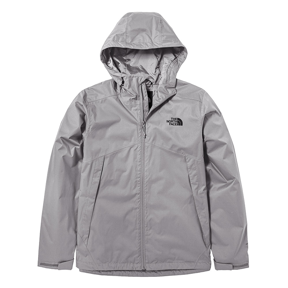 The North Face北面男款灰褐色防水透氣舒適保暖連帽抓絨內裡三合一外套｜89ZS21L 歷史價格詳細信息