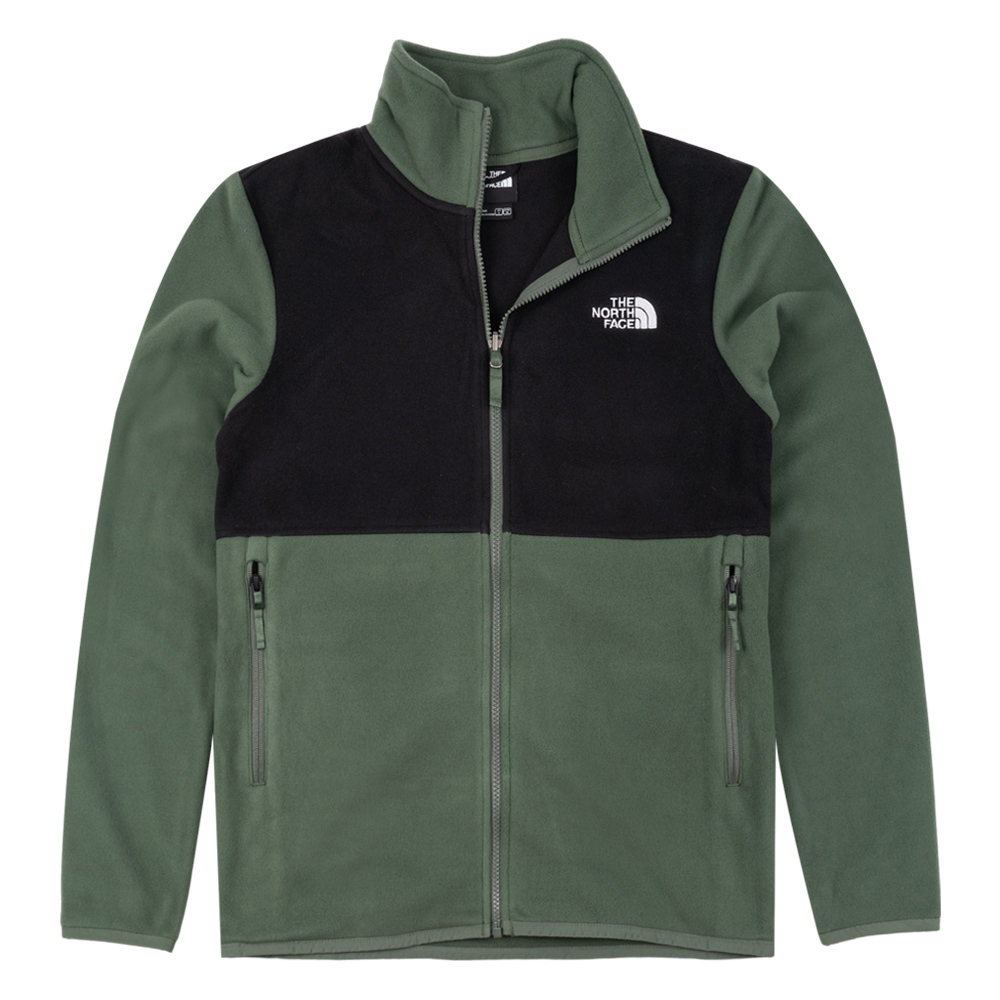 The North Face北面男款綠色胸前大尺寸潑墨印花長袖大學T｜86Q0I0P 歷史價格詳細信息