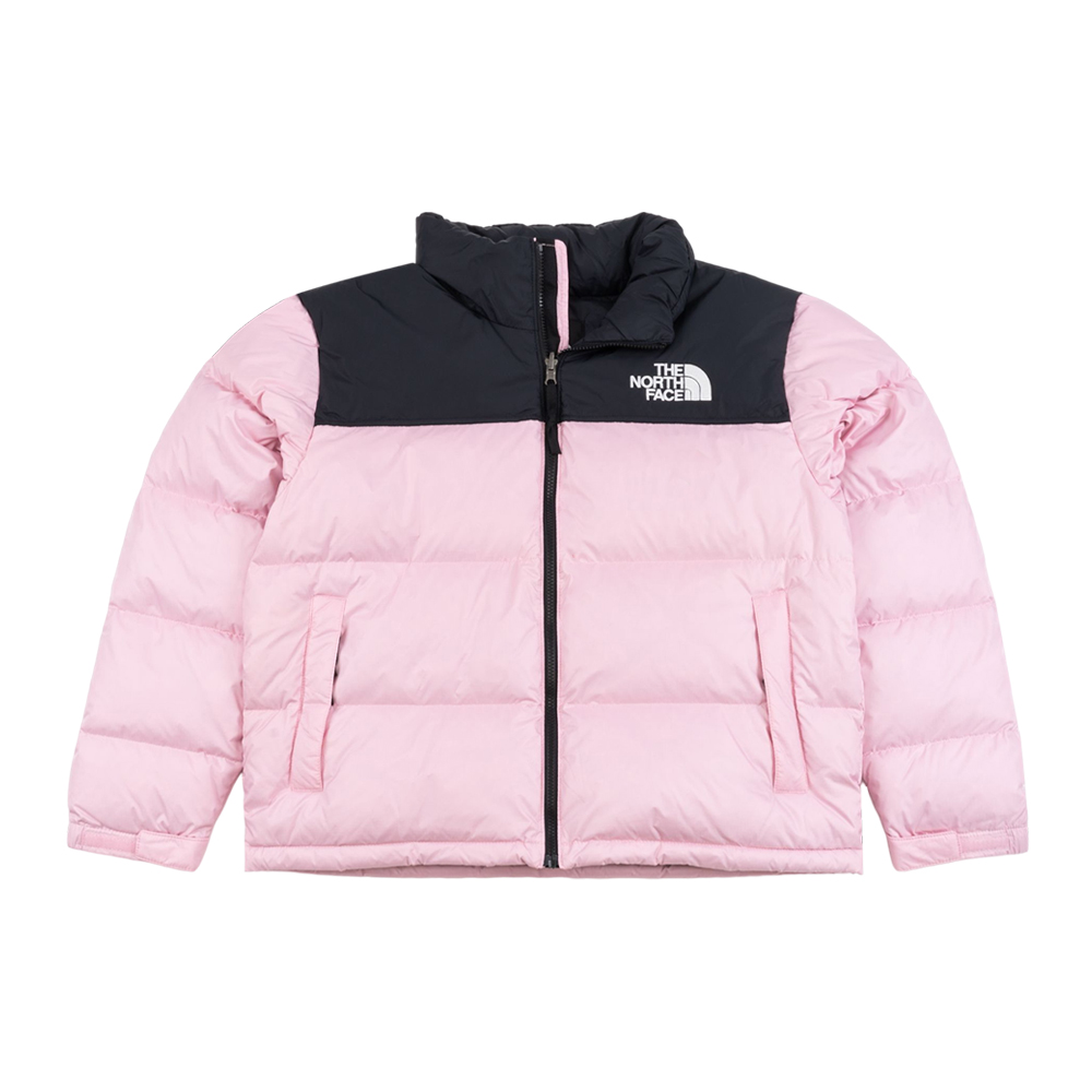 【經典ICON】The North Face北面女款粉紅色DWR防潑水連帽羽絨外套｜4R2W4YI 550蓬鬆度 歷史價格詳細信息