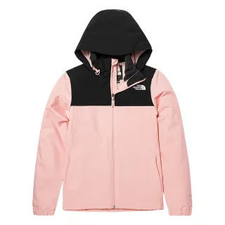 The North Face北面女款粉棕撞色寬鬆短版防曬防風外套｜5JXI52X 歷史價格詳細信息