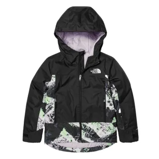 【The North Face 官方旗艦】北面兒童綠色DWR防潑水舒適保暖兩面穿抓絨外套｜8A3F5IF 歷史價格詳細信息