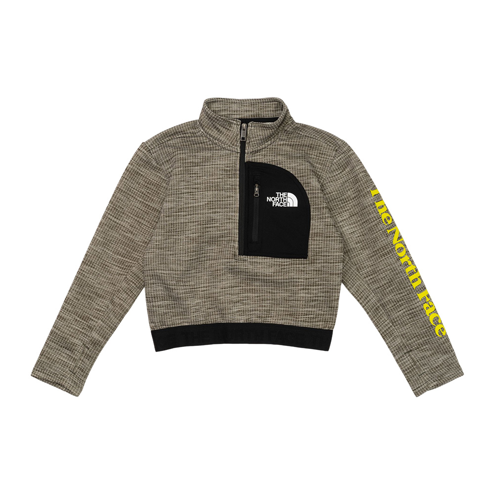 【The North Face】北面兒童綠色大尺寸潑墨印花休閒連帽外套｜874DI0G 歷史價格詳細信息