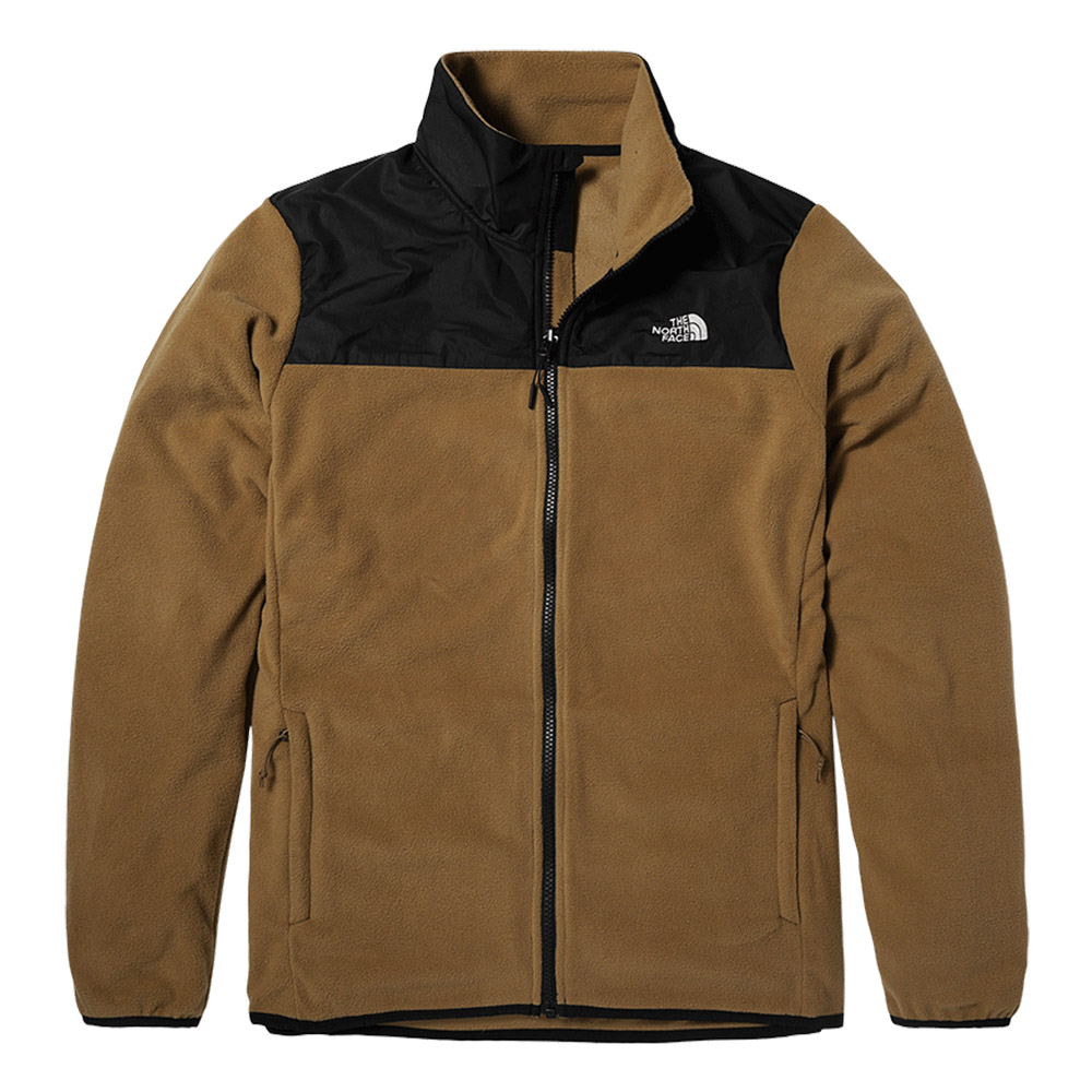 The North Face北面男款棕色胸前拼接單邊口袋寬鬆大學T｜7WDL173 歷史價格詳細信息