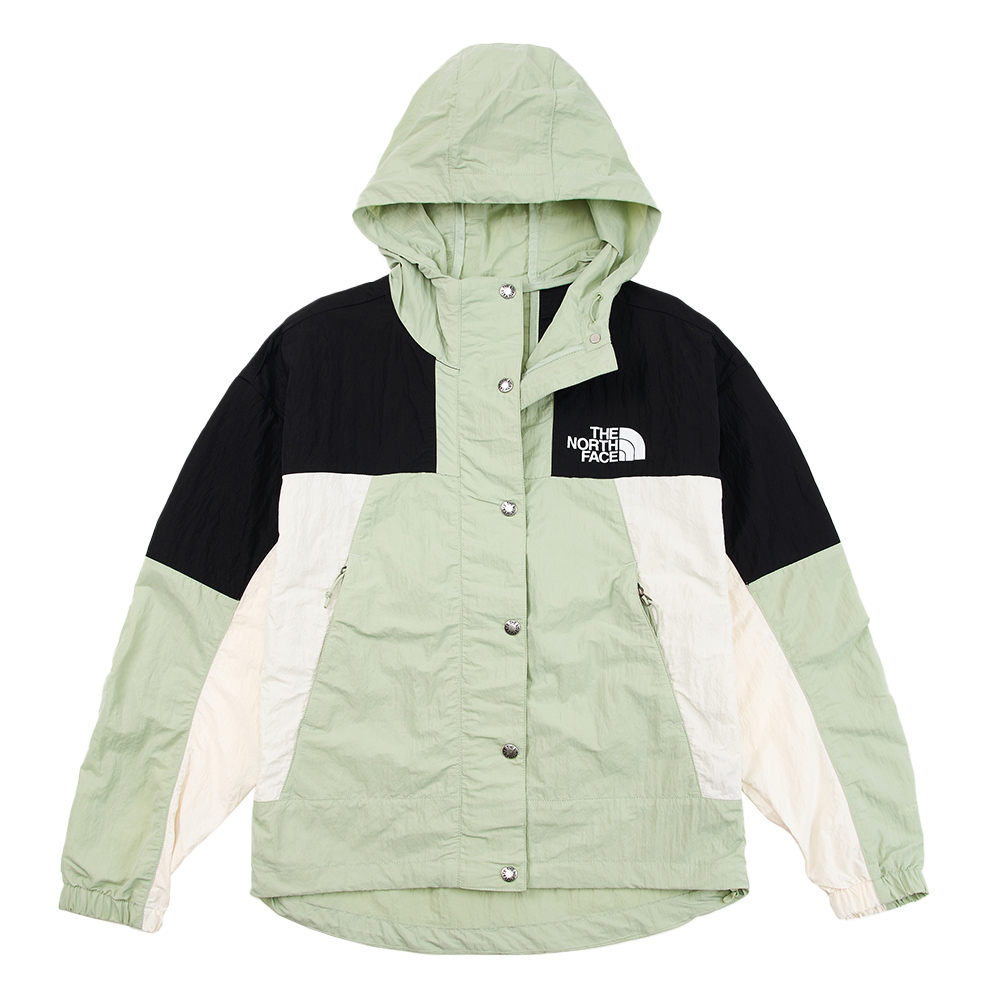 The North Face北面女款綠色胸前品牌標誌印花短袖T恤｜86Q7I0G 歷史價格詳細信息