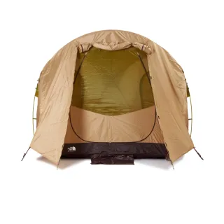 The North Face北面男女款棕色舒適透氣防水天窗三門3人帳篷｜52VBKOK 歷史價格詳細信息
