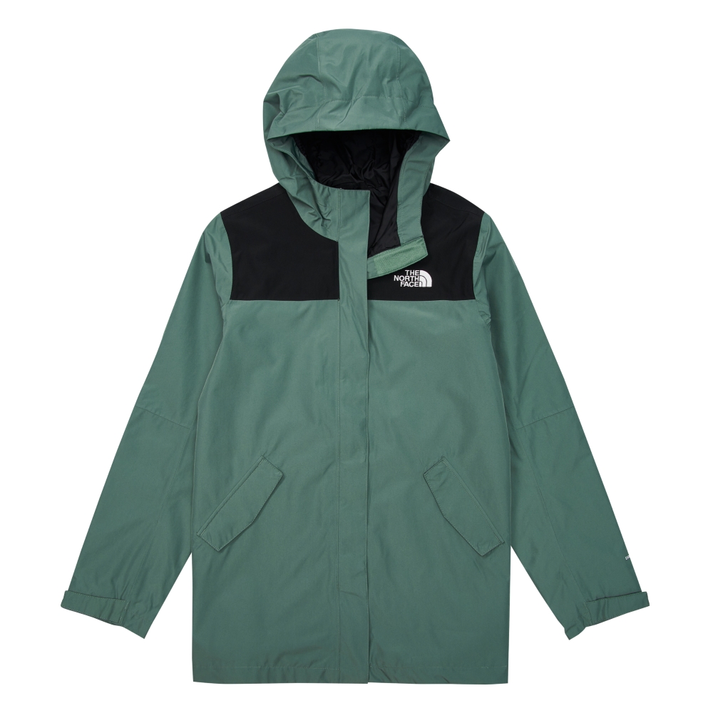 【The North Face】北面兒童綠色大尺寸潑墨印花休閒連帽外套｜874DI0G 歷史價格詳細信息
