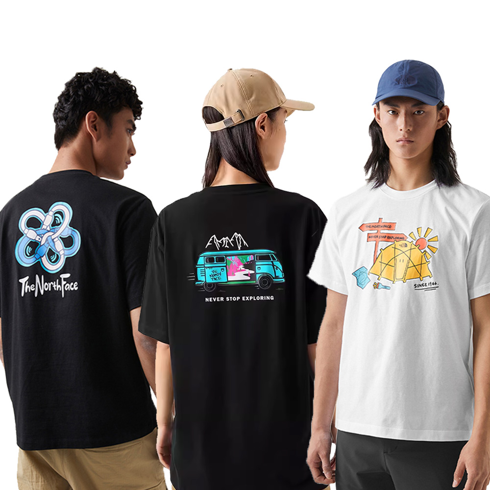 The North Face T-Shirt 地球 短袖 男 黑 北臉短T NORTH FACE 短T 歷史價格詳細信息