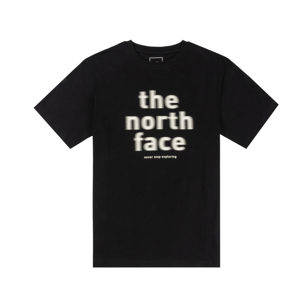 The North Face北面女款黑色純棉三色品牌LOGO短袖T恤｜88G8JK3 歷史價格詳細信息