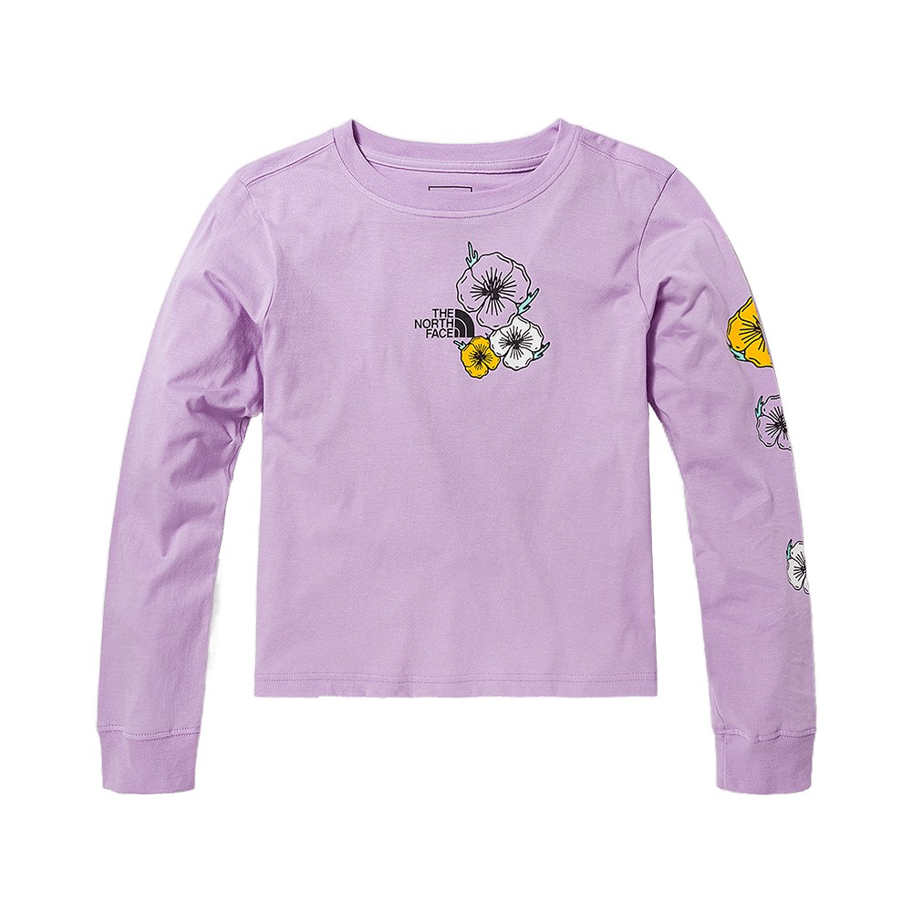 【The North Face】北面兒童深藍色背部方形LOGO印花短袖T恤｜81ND8K2 歷史價格詳細信息