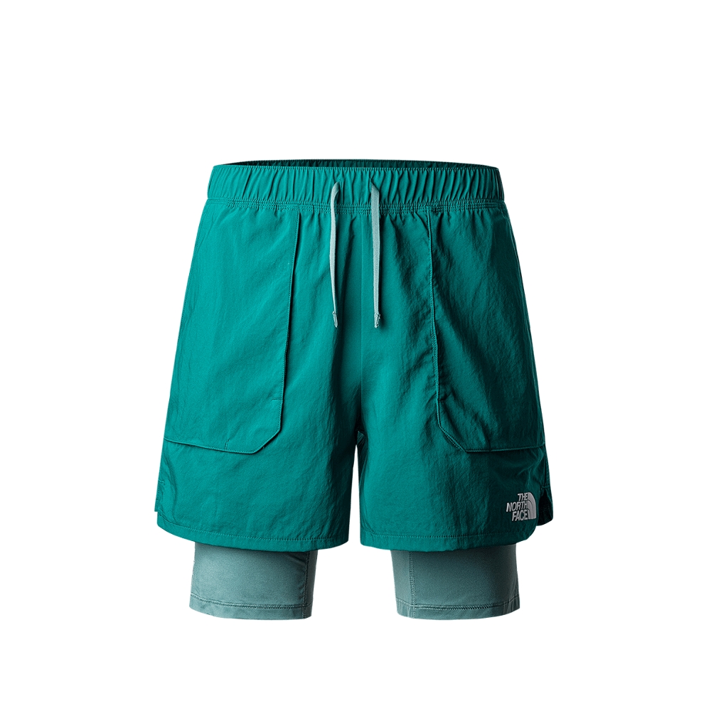 The North Face北面男款綠色胸前大尺寸潑墨印花長袖大學T｜86Q0I0P 歷史價格詳細信息