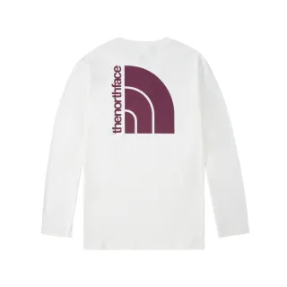 The North Face北面男款白色純棉大尺寸印花寬鬆長袖上衣｜86QHFN4 歷史價格詳細信息