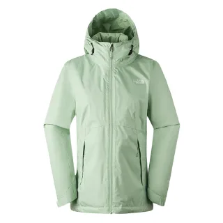 【The North Face 官方旗艦】北面女款綠色DWR防潑水防曬連帽防風外套｜7WCPI0G(抗UV) 歷史價格詳細信息