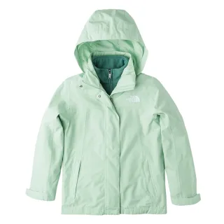 【The North Face】北面兒童綠色大尺寸潑墨印花休閒連帽外套｜874DI0G 歷史價格詳細信息
