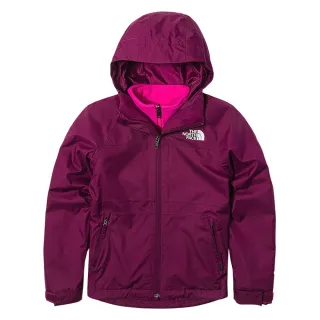 【The North Face】北面兒童紫色保暖連帽抓絨連帽外套｜82TVYK3 歷史價格詳細信息