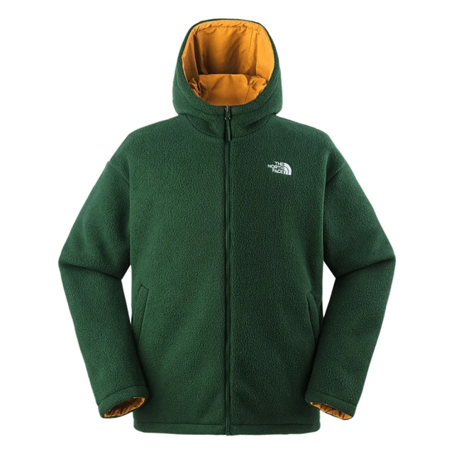 【The North Face 官方旗艦】北面男款綠色防風保暖兩面穿連帽抓絨外套｜7QT7O11 價格比較,價格查詢,歷史價格詳細信息