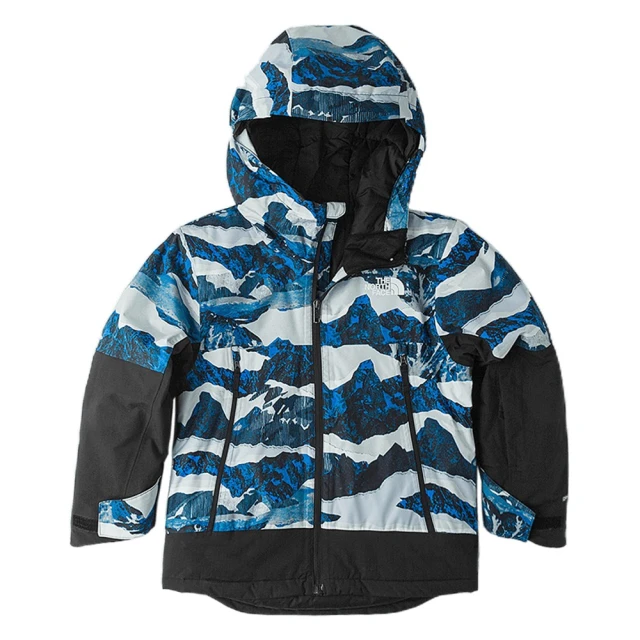 【The North Face】北面兒童藍色DWR防潑水長袖上衣｜89XGEF1 歷史價格詳細信息