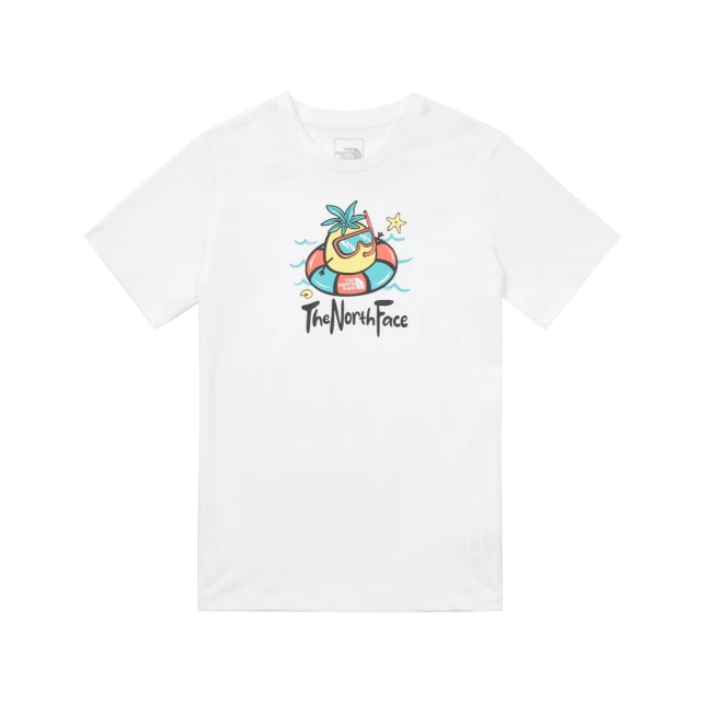 【The North Face】北面兒童白色品牌標誌印花短袖T恤｜82TPVV5 歷史價格詳細信息