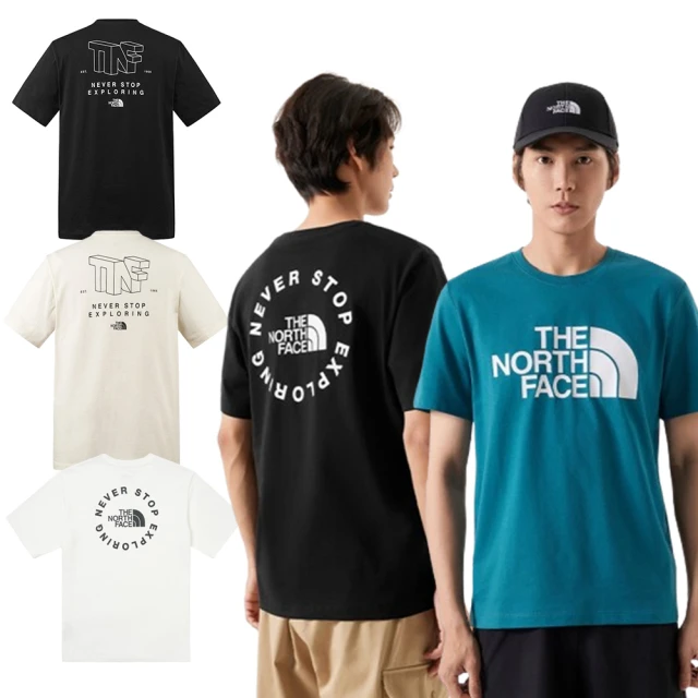 【The North Face 官方旗艦】【情侶款】北面男女款紅色純棉胸前趣味露營車印花寬鬆短袖T恤｜88GHPOJ(上衣) 歷史價格詳細信息