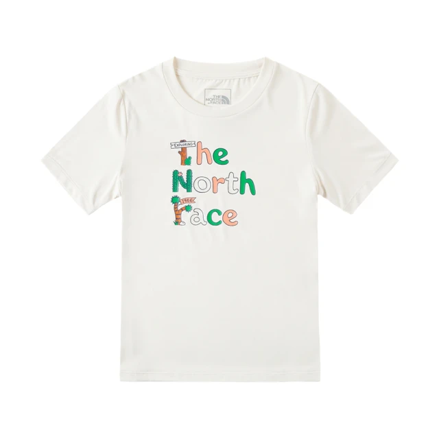 【The North Face】北面兒童白色品牌標誌印花短袖T恤｜82TPVV5 歷史價格詳細信息