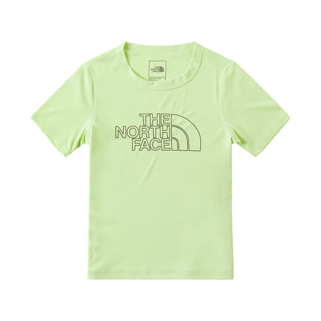 【The North Face 官方旗艦】北面兒童綠色DWR防潑水舒適保暖兩面穿抓絨外套｜8A3F5IF 歷史價格詳細信息