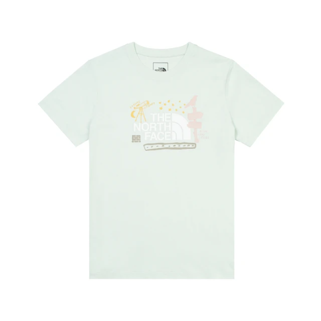 The North Face北面男款綠色胸前大尺寸潑墨印花長袖大學T｜86Q0I0P 歷史價格詳細信息