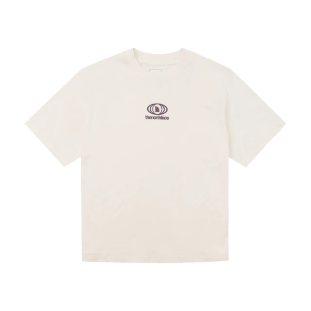 【The North Face 官方旗艦】北面女款米白色吸濕排汗經典LOGO長袖上衣｜7QUIN3N 歷史價格詳細信息