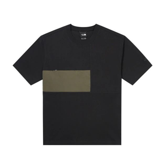 The North Face北面UE男款黑色重磅純棉舒適透氣休閒短袖T恤｜885RJK3 歷史價格詳細信息