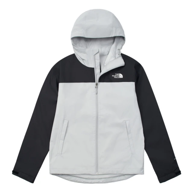 The North Face北面女款灰黑拼接防水透氣連帽衝鋒衣｜88RS9B8 歷史價格詳細信息