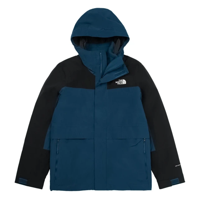 【The North Face 官方旗艦】北面男款藍色DryVent防水透氣舒適連帽衝鋒衣｜82VMI0S(外套) 歷史價格詳細信息