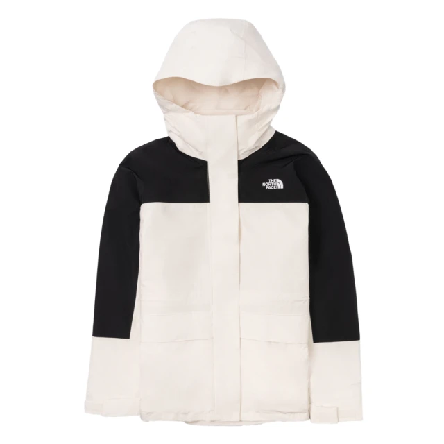 【The North Face 官方旗艦】北面女款米白色吸濕排汗經典LOGO長袖上衣｜7QUIN3N 歷史價格詳細信息