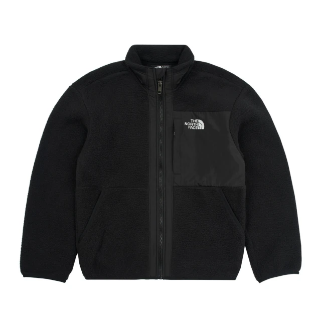 【The North Face 官方旗艦】北面兒童黑色UPF防曬品牌字樣印花長袖上衣｜8ATYJK3 歷史價格詳細信息
