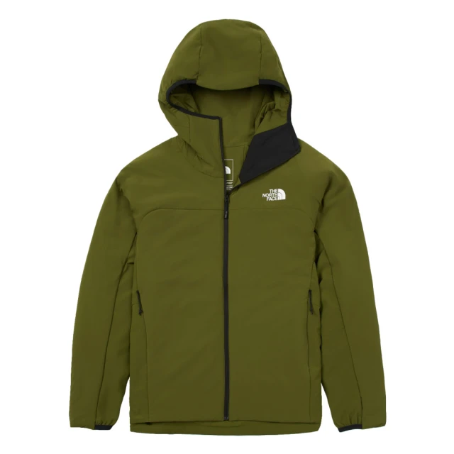 【The North Face 官方旗艦】北面男款綠色防風保暖兩面穿連帽抓絨外套｜7QT7O11 歷史價格詳細信息