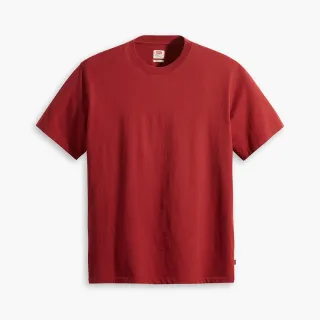 【LEVIS】男款 短袖T恤 / 220G厚磅 / 全素寬鬆休閒版型 / 軍綠 人氣新品 歷史價格詳細信息