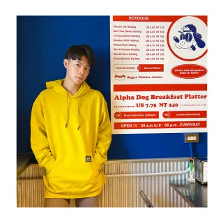 【LEVIS】男款 重磅刷毛口袋大學T / 學院風紅黃配色 / 精工刺繡Logo / 300GSM厚棉 熱賣單品 歷史價格詳細信息