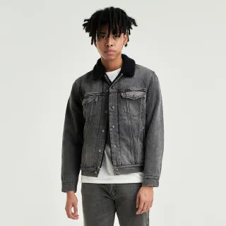 【LEVIS】男款 牛仔外套 / Type 3 經典修身版型 / 黑灰水洗 熱賣單品 72334-0601 歷史價格詳細信息