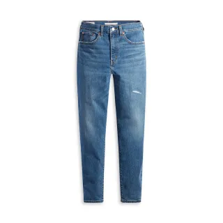 【LEVIS】女款 上寬下窄 80S復古高腰牛仔長褲 / 精工中深色水洗 / 及踝款 熱賣單品 歷史價格詳細信息