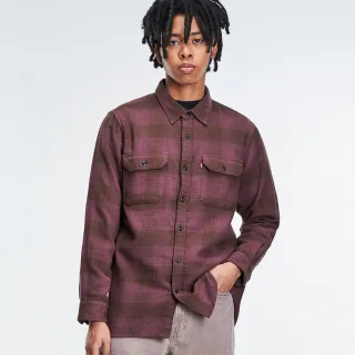 Levi's 男款 襯衫 格紋襯衫 長袖襯衫 復古風 黑白格紋 歷史價格詳細信息