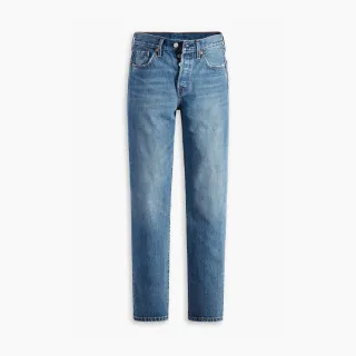 【LEVIS】女款 501 81S 上寬下窄 高腰修身排釦小直筒牛仔長褲 / 精工中藍染水洗 人氣新品 歷史價格詳細信息
